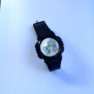 Black Digital Sports Watch